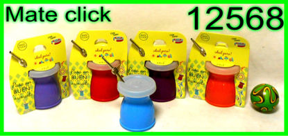 Imagen de MATE PLASTICO CON TAPA "CLICK" 2.24